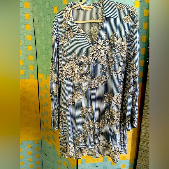 grand & greene Tops - Button Down Hi-Lo Shirt